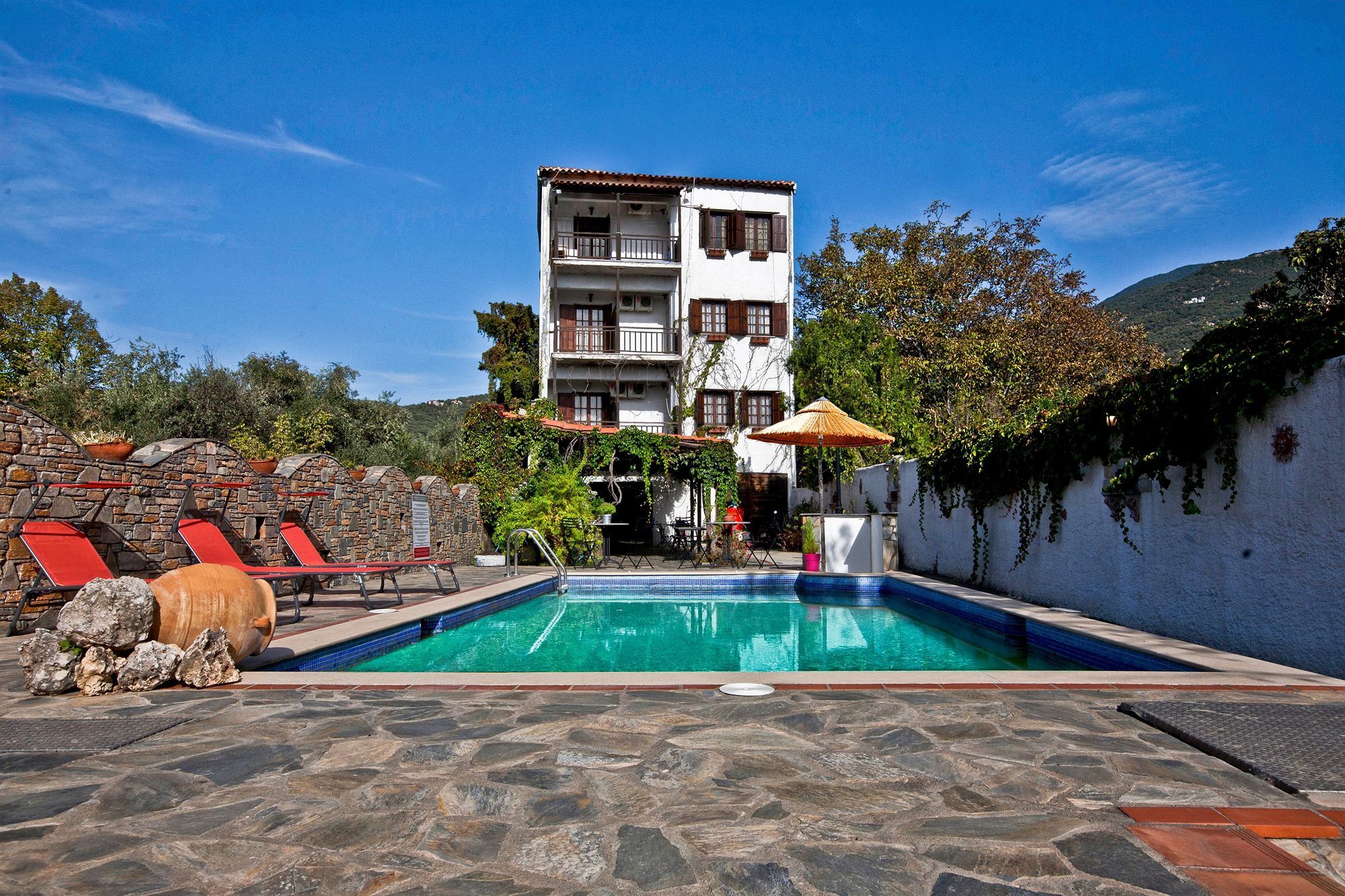 Seranides Boutique Hotel Kato Gatzea Luaran gambar