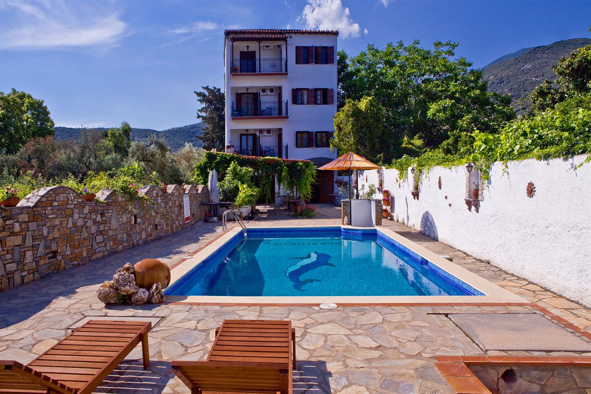 Seranides Boutique Hotel Kato Gatzea Luaran gambar